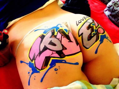 Graffiti Sketch - Photo by Love - LOVE