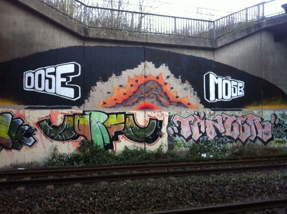 Graffiti Wall - Photo by Love - DOSE, MÖSE