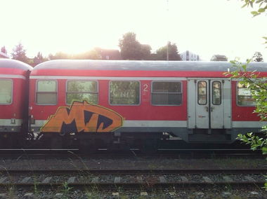 Graffiti Train - Photo by Love - MD