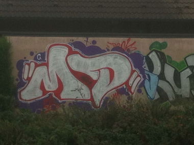 Graffiti Bombing - Photo by Love - MD