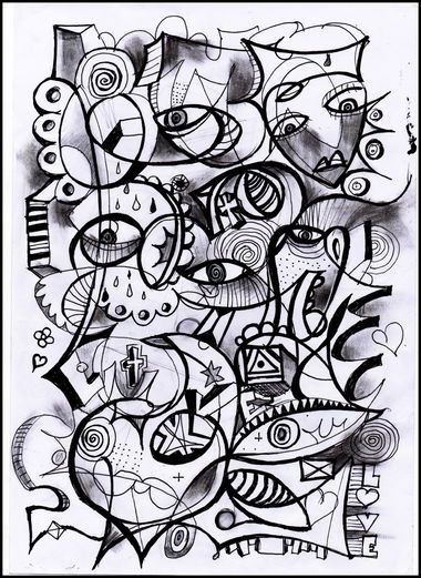 Graffiti Sketch - Photo by Love80