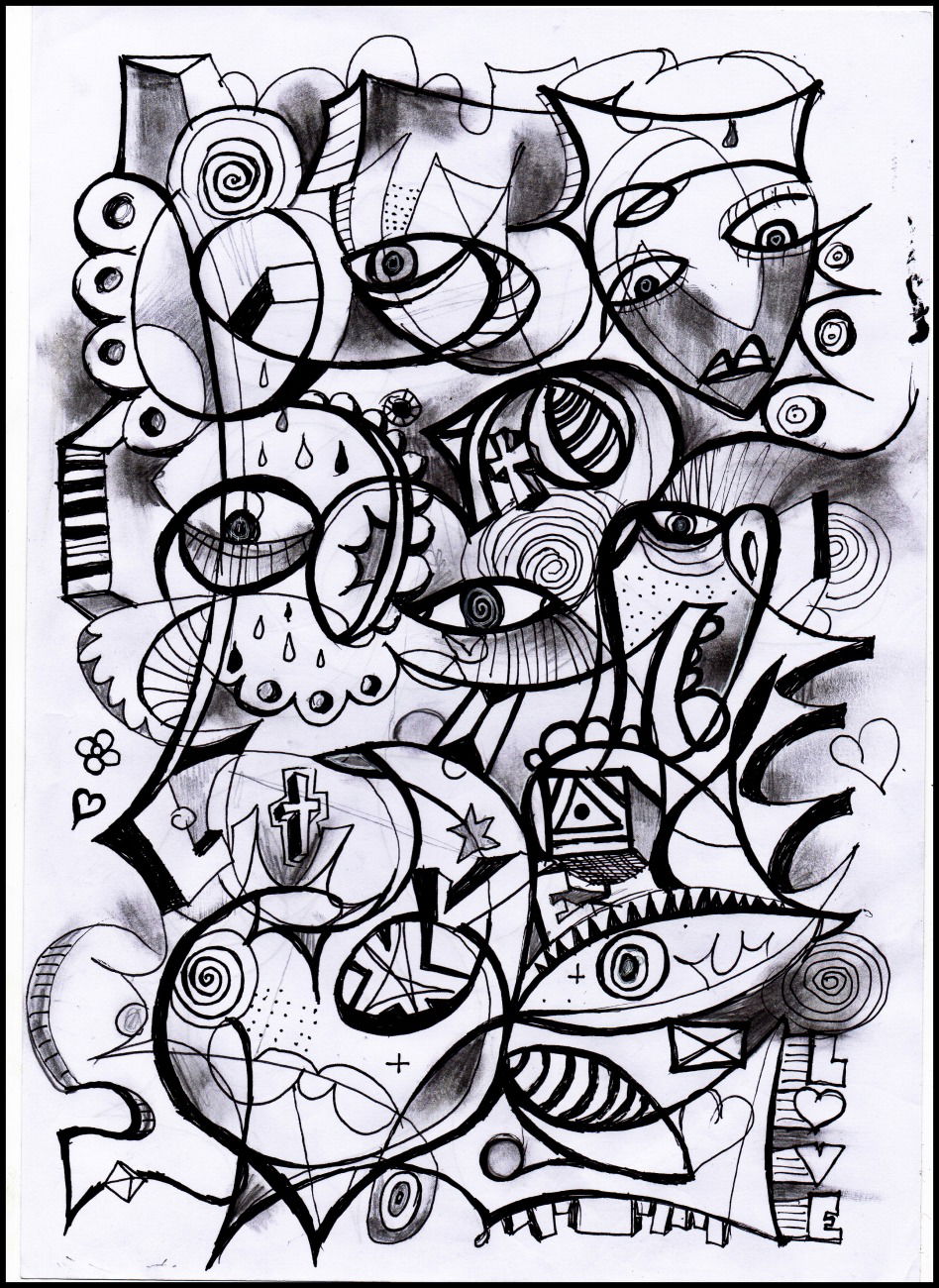 Graffiti Sketch - Photo by Love80