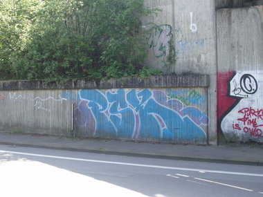 Graffiti Wall in Lengerich - Photo by LoveArt - psk, nero, lengerich (2014)