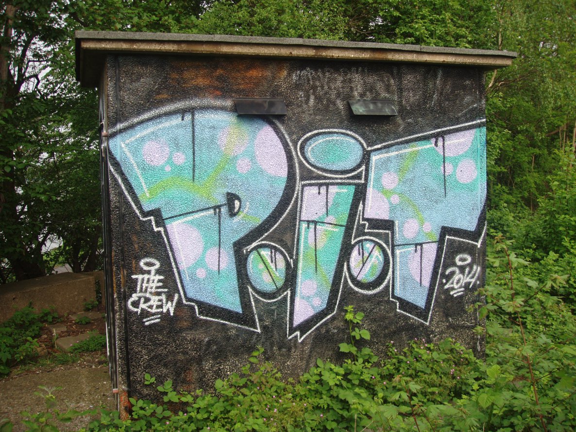 Graffiti Wall in Hamm - Photo by LoveArt - pit, hamm, bahnhof (2014)