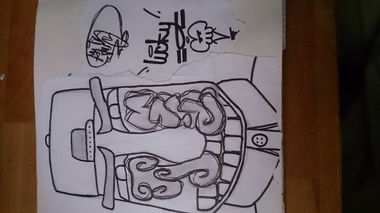 Graffiti Sketch - Photo by LuckyLooser