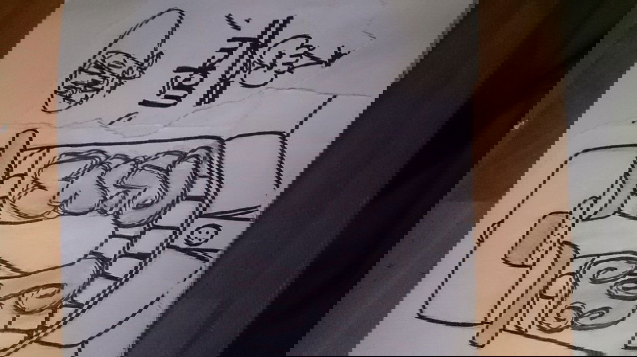 Graffiti Sketch - Photo by LuckyLooser