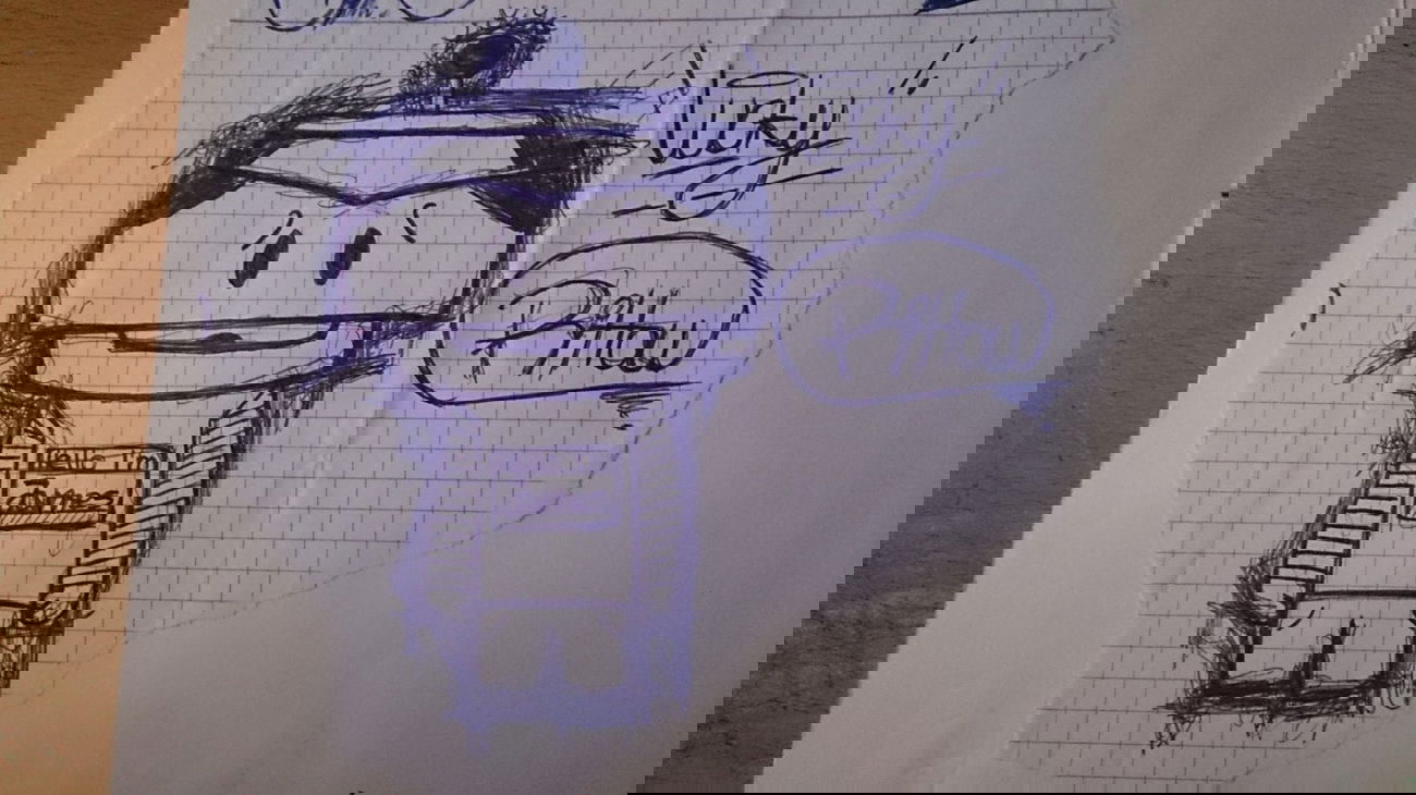 Graffiti Sketch - Photo by LuckyLooser