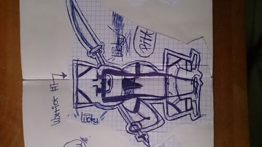 Graffiti Sketch - Photo by LuckyLooser