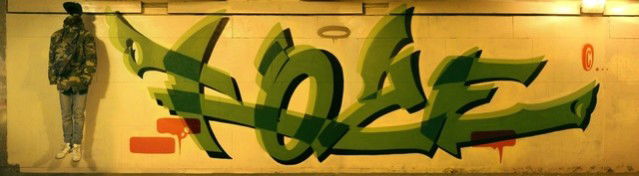 Graffiti Wall - Photo by Lunatic - Roze, Wall