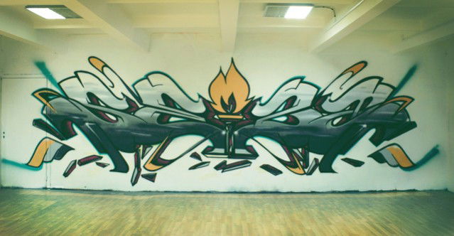 Graffiti Wall in Russia - Photo by Lunatic - Seza