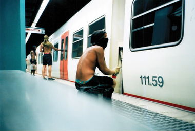 Graffiti Train - Photo by Lunatic - Train, Atmosphere