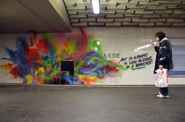 Graffiti Wall - Photo by Lunatic - subway, art