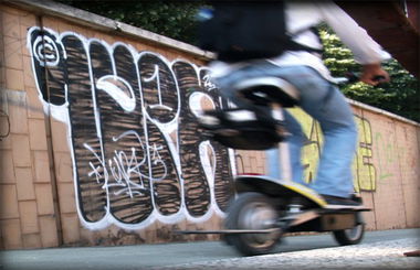 Graffiti Bombing in Sofia - Photo by LupaOne - LUPA, ONE