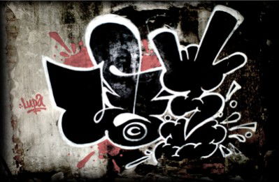 Graffiti Bombing in Bulgaria - Photo by LupaOne - LUPA, ONE (2010)