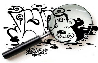 Graffiti Sketch in Bulgaria - Photo by LupaOne - LUPA, ONE