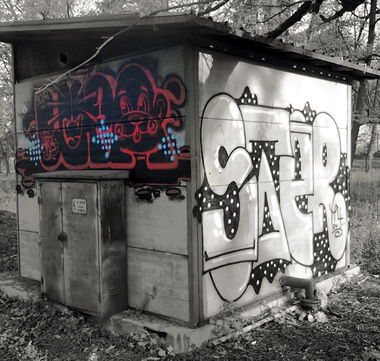 Graffiti Bombing - Photo by LupaOne - Lupa, One (2014)