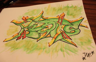 Graffiti Sketch - Photo by LuxusLP