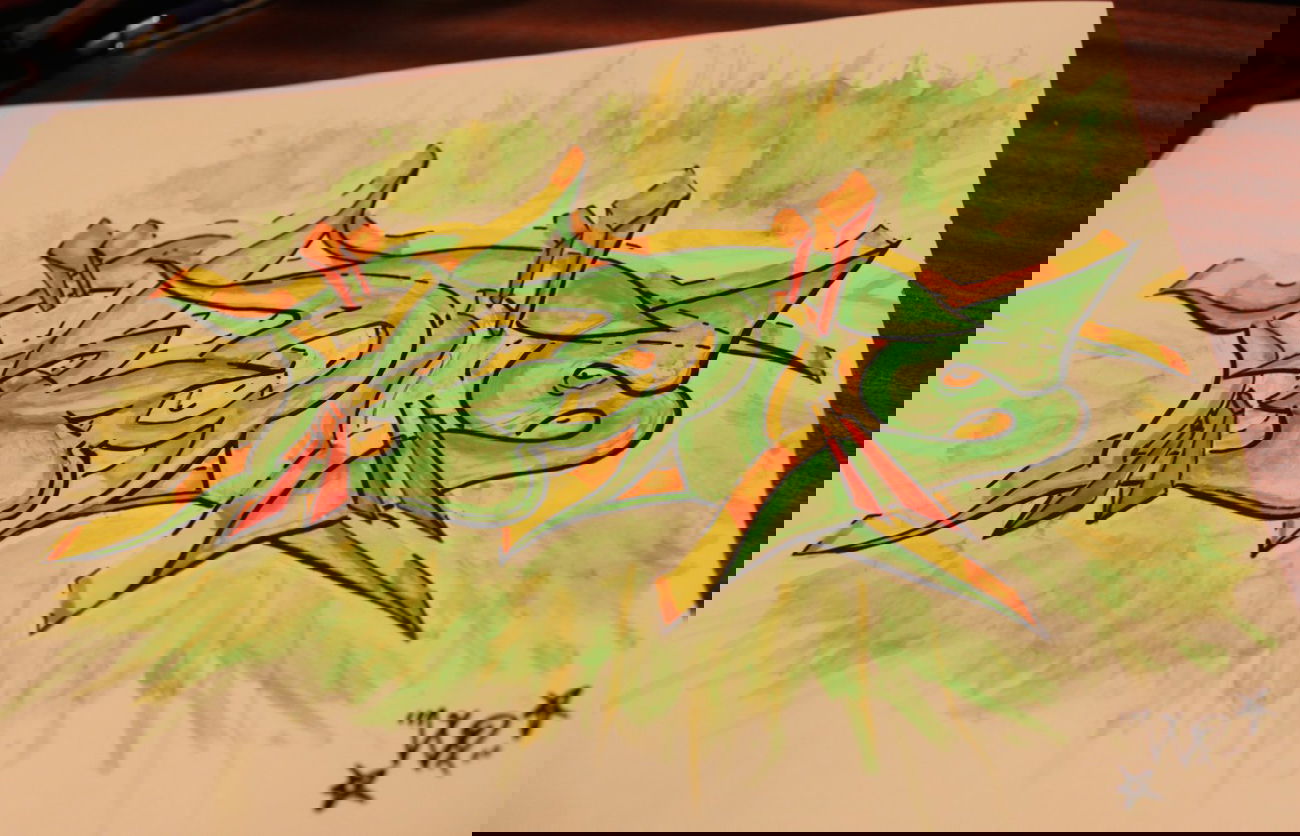 Graffiti Sketch - Photo by LuxusLP