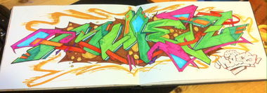 Graffiti Sketch - Photo by LuxusLP