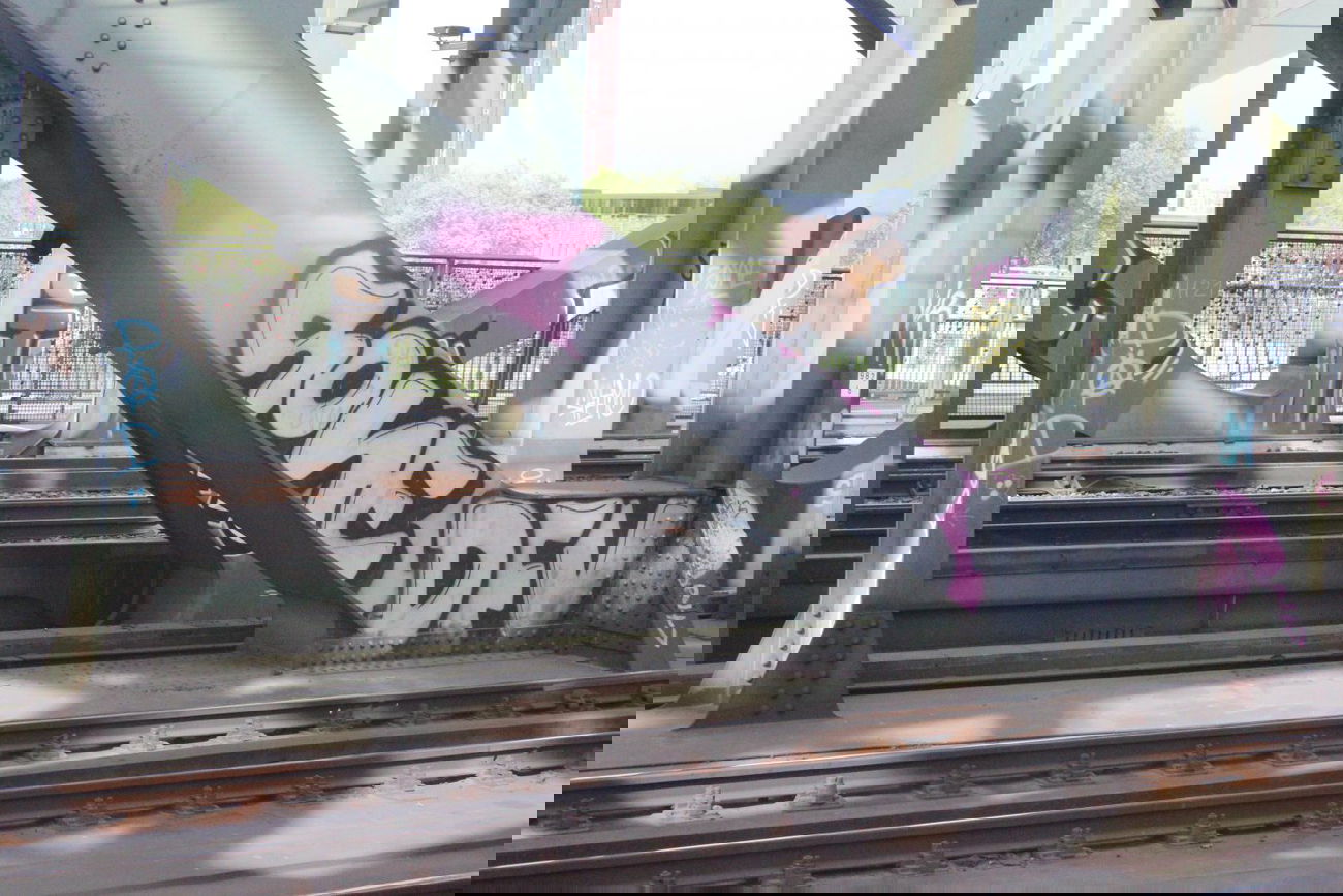 Graffiti Wall in Köln - Photo by MABS - SONE, DFV, DAD