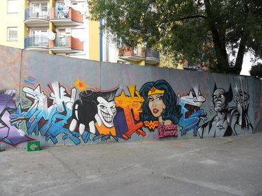 Graffiti Wall - Photo by MACE - Rose.Mor.Mace.Kotlina.Cru (2012)
