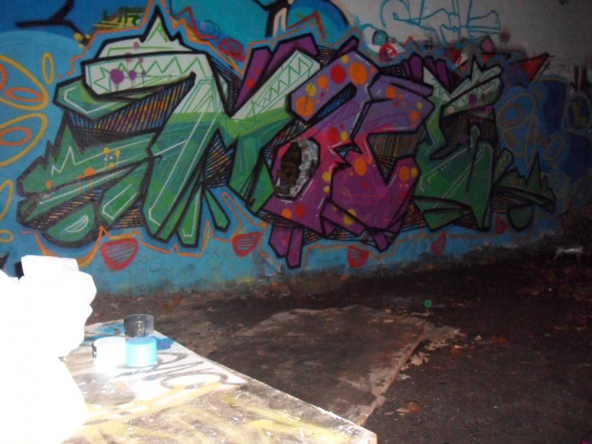 Graffiti Wall - Photo by MACE - Mace.Kotlina.Cru.Wroclove (2012)