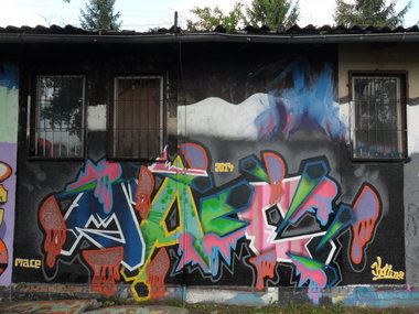 Graffiti Wall - Photo by MACE - Mace.Kotlina.Cru.Hangar.2104 (2014)