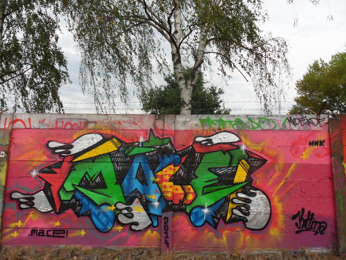 Graffiti Wall - Photo by MACE - Mace.Kotlina.Cru.HipHopKemp, 2014 (2014)