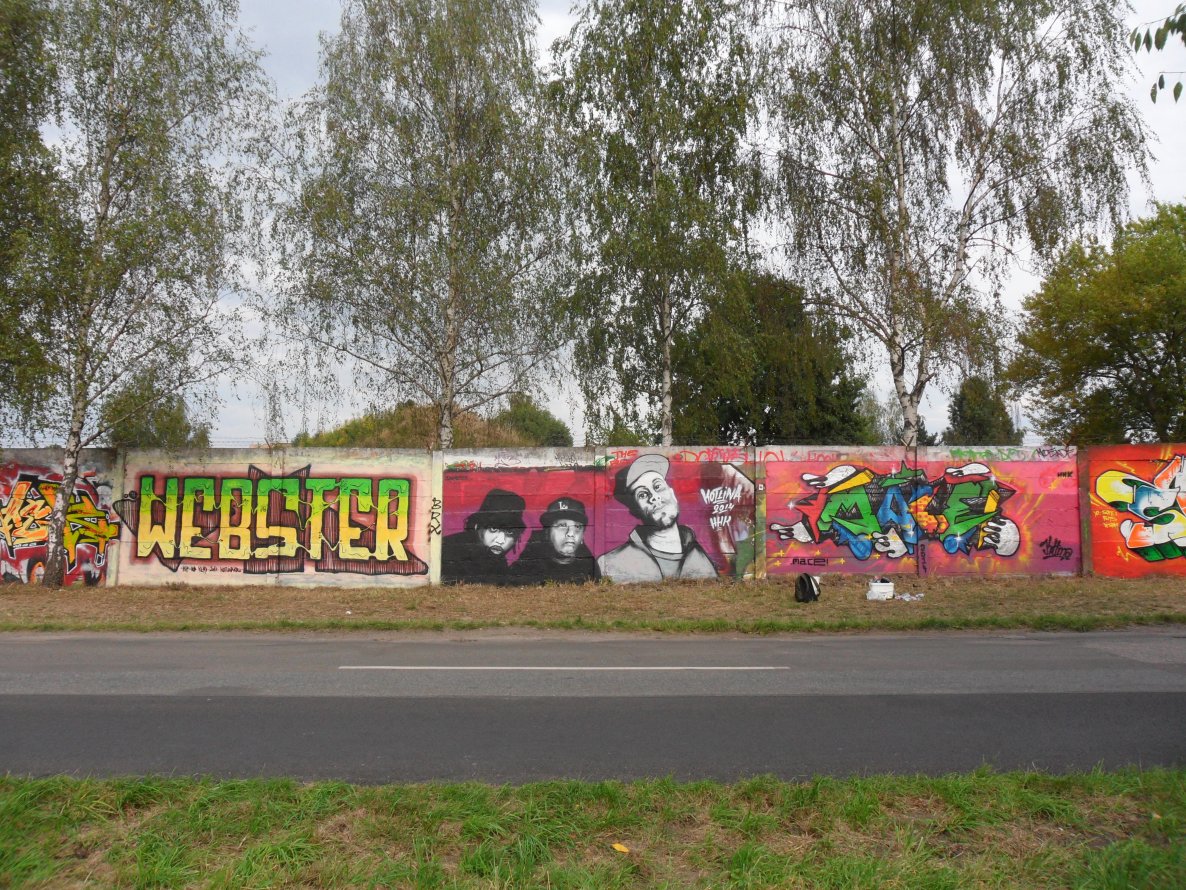 Graffiti Wall - Photo by MACE - Webski.Morski.Mace.Kotlina.Cru.HHKemp, 2014 (2014)