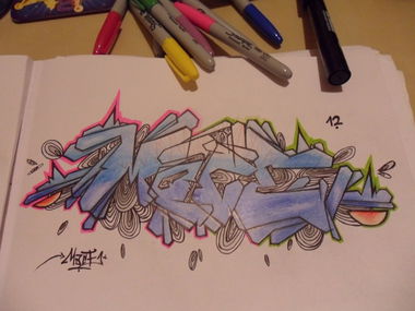Graffiti Sketch - Photo by MACE - Mace.Kotlina.Cru. (2012)