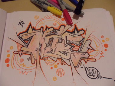 Graffiti Sketch - Photo by MACE - Mace.Kotlina.Cru. (2012)