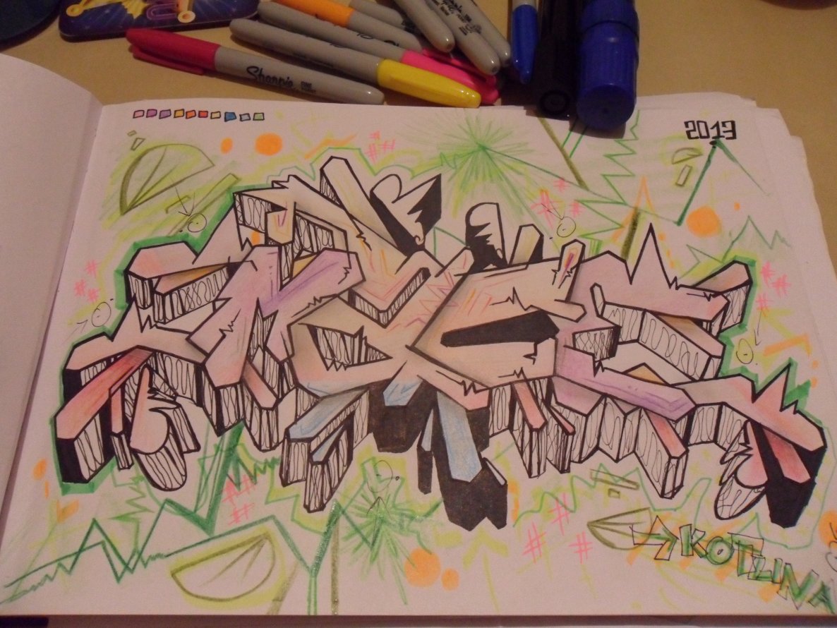 Graffiti Sketch - Photo by MACE - Mace.Kotlina.Cru. (2013)