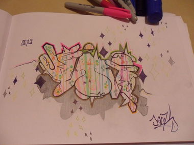 Graffiti Sketch - Photo by MACE - Sock.Vmi.Crew (2013)
