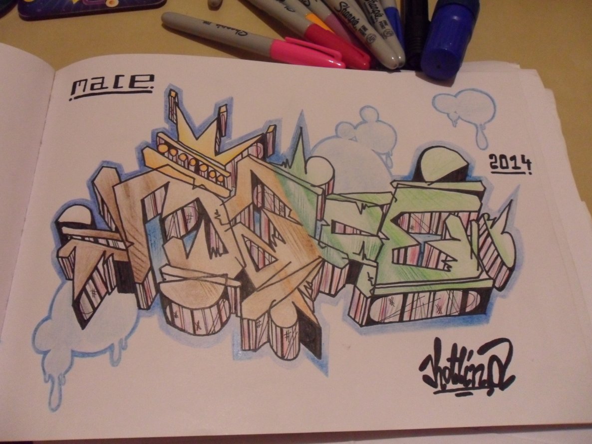 Graffiti Wall - Photo by MACE - Mace.Kotlina, Cru (2014)