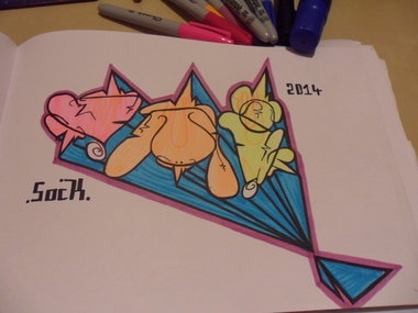 Graffiti Wall - Photo by MACE - Sock.Vmi.Crew (2014)