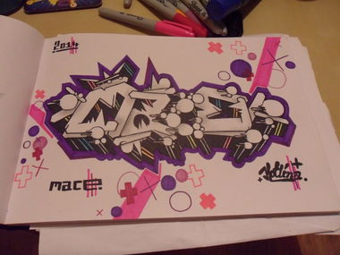 Graffiti Sketch - Photo by MACE - Mace.Kotlina, Cru (2014)