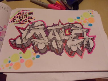 Graffiti Sketch - Photo by MACE - Mace.Kotlina.Cru (2014)