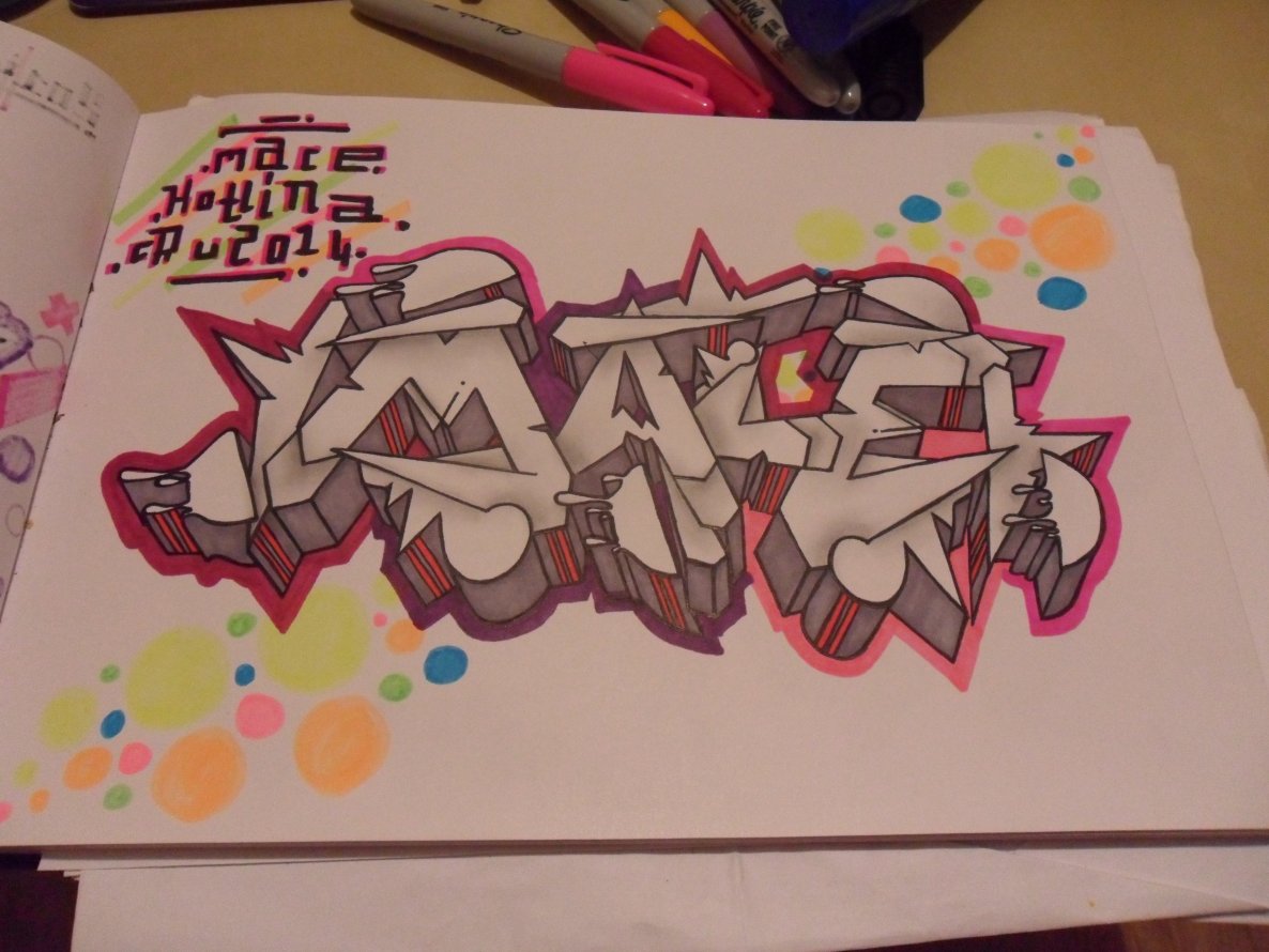 Graffiti Sketch - Photo by MACE - Mace.Kotlina.Cru (2014)