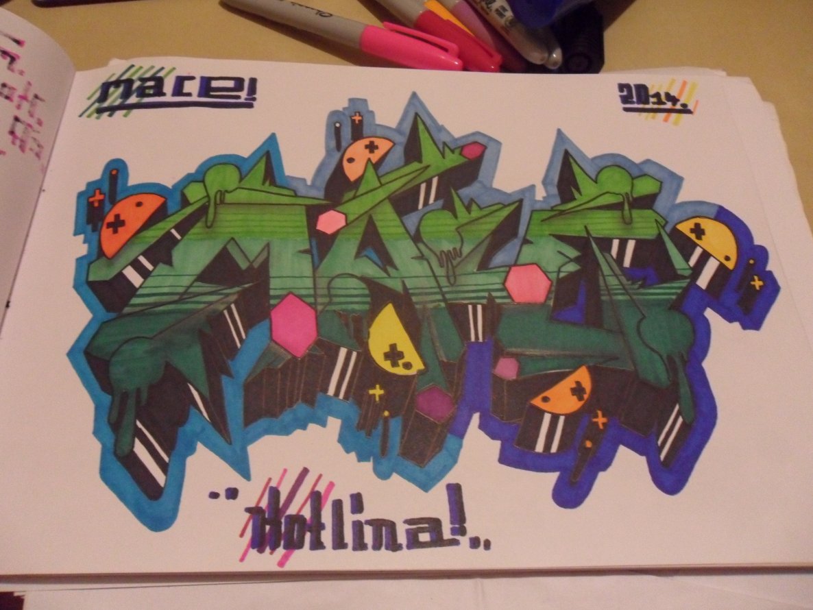 Graffiti Sketch - Photo by MACE - Mace.Kotlina.Cru (2014)