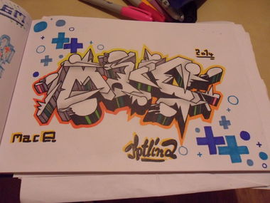 Graffiti Sketch - Photo by MACE - Mace.Kotlina.Cru (2014)
