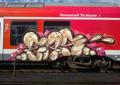 Graffiti Train - Photo by MADAFAKA