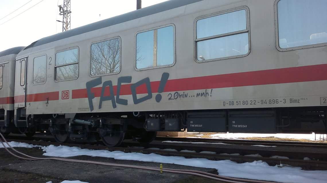 Graffiti Train - Photo by MADAFAKA