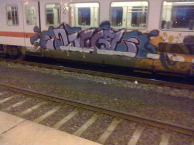 Graffiti Train - Photo by MADAFAKA