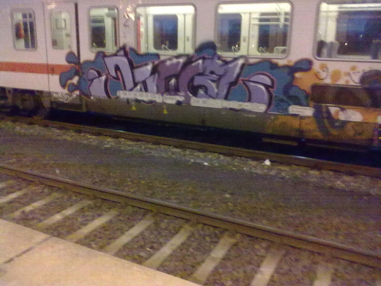 Graffiti Train - Photo by MADAFAKA