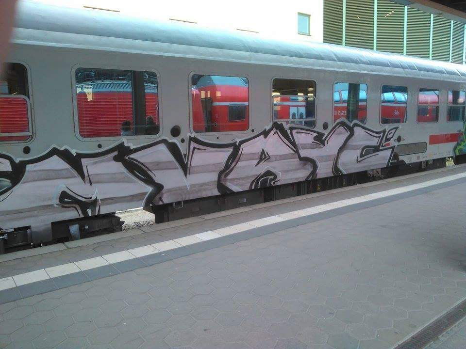 Graffiti Train - Photo by MADAFAKA