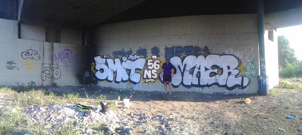 Graffiti Wall - Photo by MAERONE - smit, i, maer (2013)