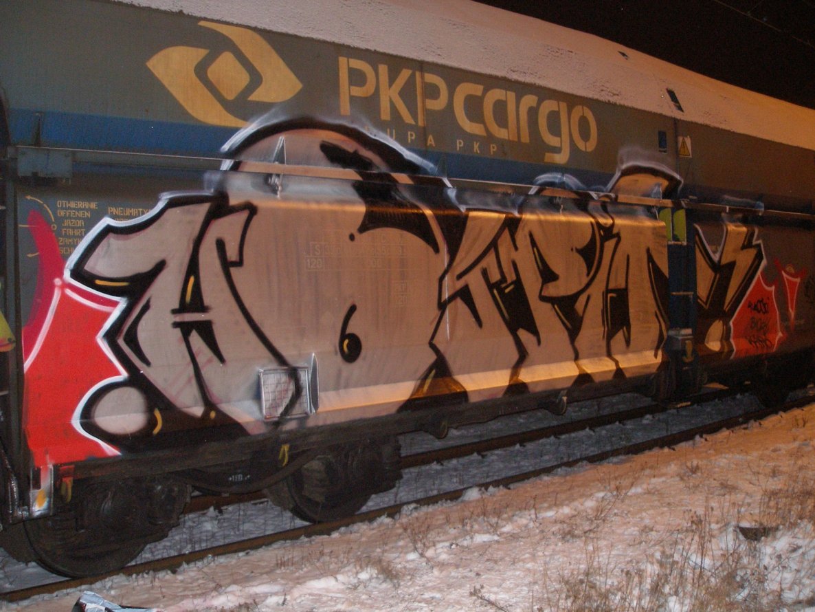Graffiti Train - Photo by MAJSTER - HOSPIT, CSHK (2014)