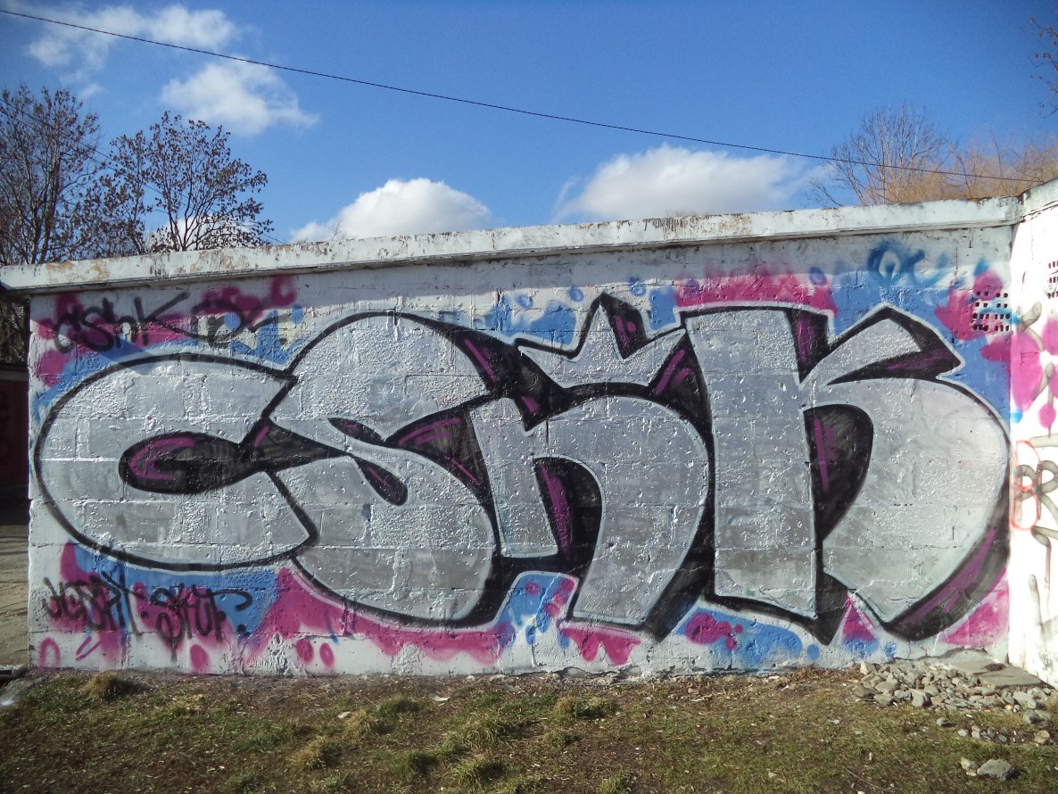 Graffiti Wall - Photo by MAJSTER - CSHK, HOSPIT, STUF (2014)