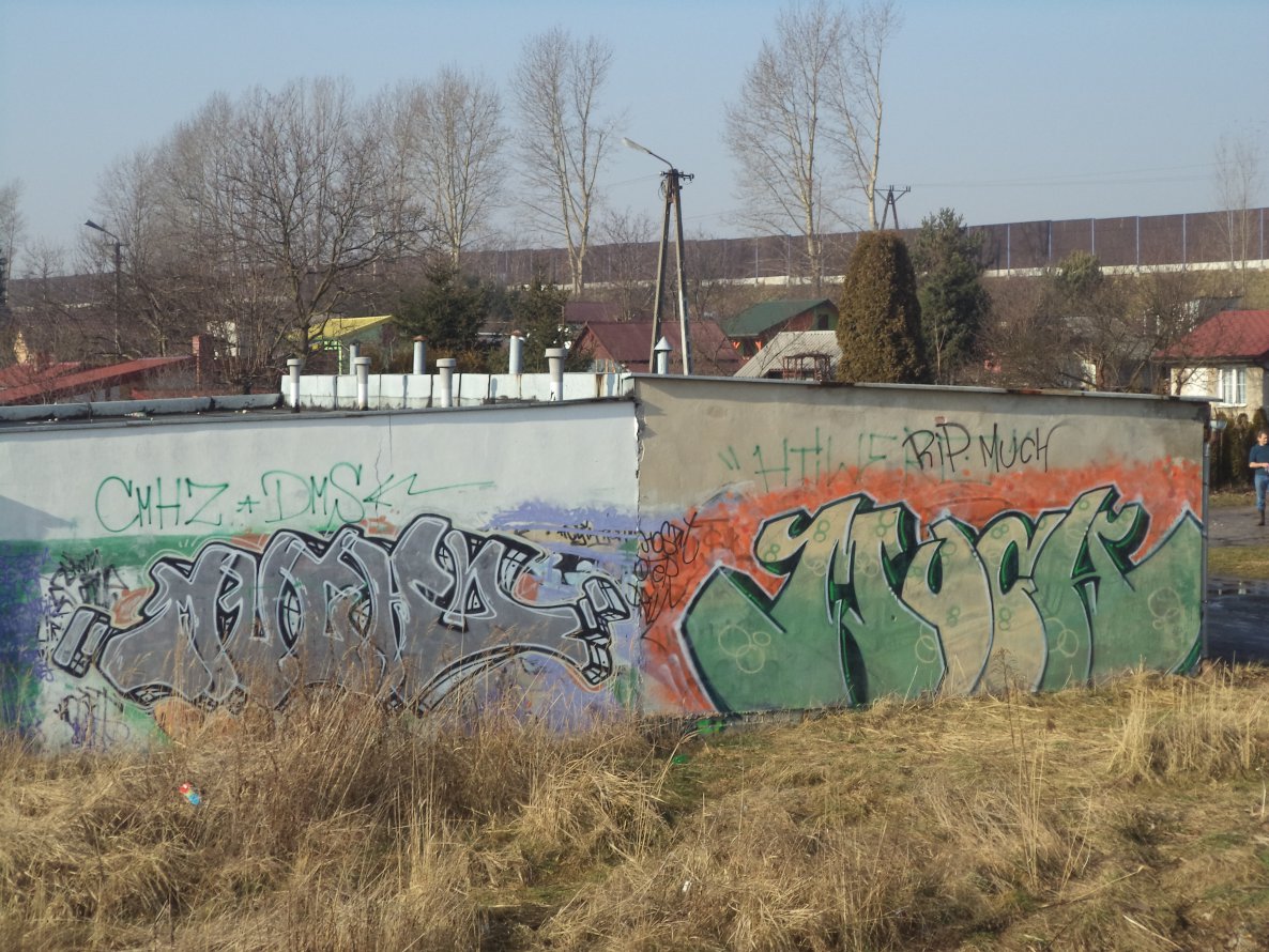 Graffiti Wall - Photo by MAJSTER - MUCH, EIKOR, ILE