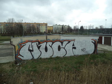 Graffiti Wall - Photo by MAJSTER - MUCH, ILE, ROKIE (2014)